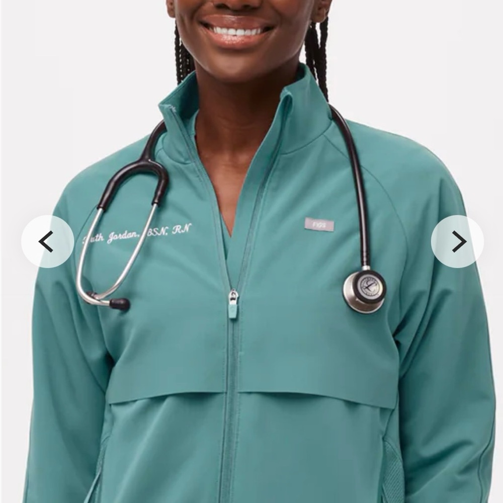 Figs Sydney Jacket Surgical Green